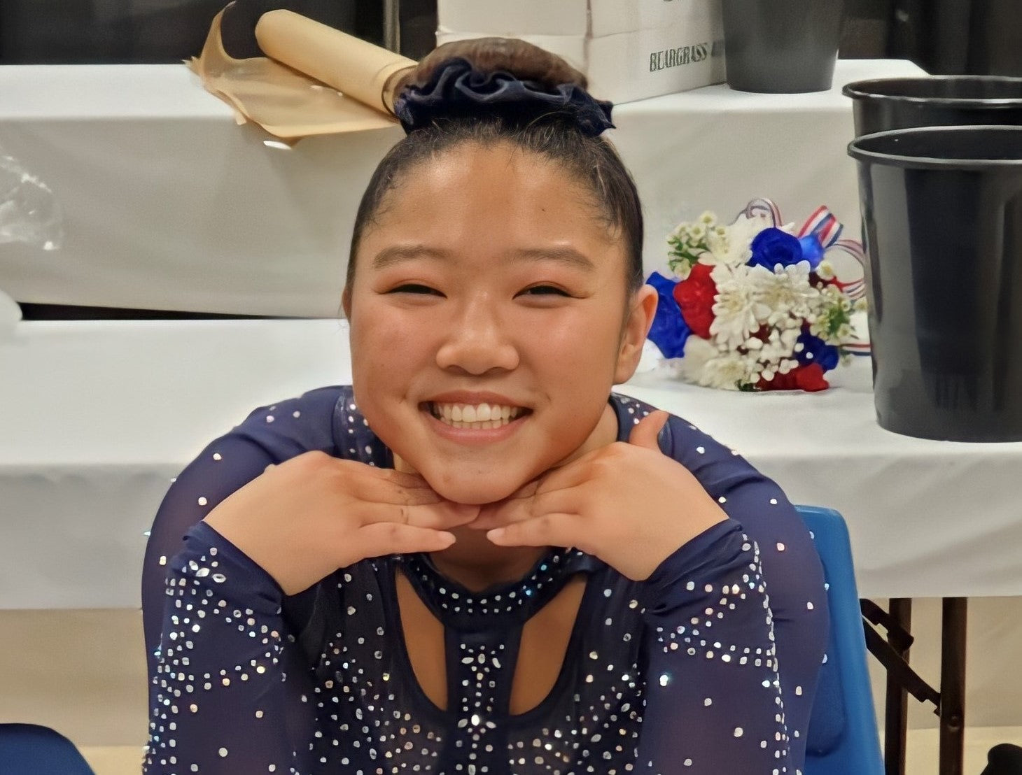 Power tumbler Sarah Thompson dazzles her way to trampoline world championships in Quatro!