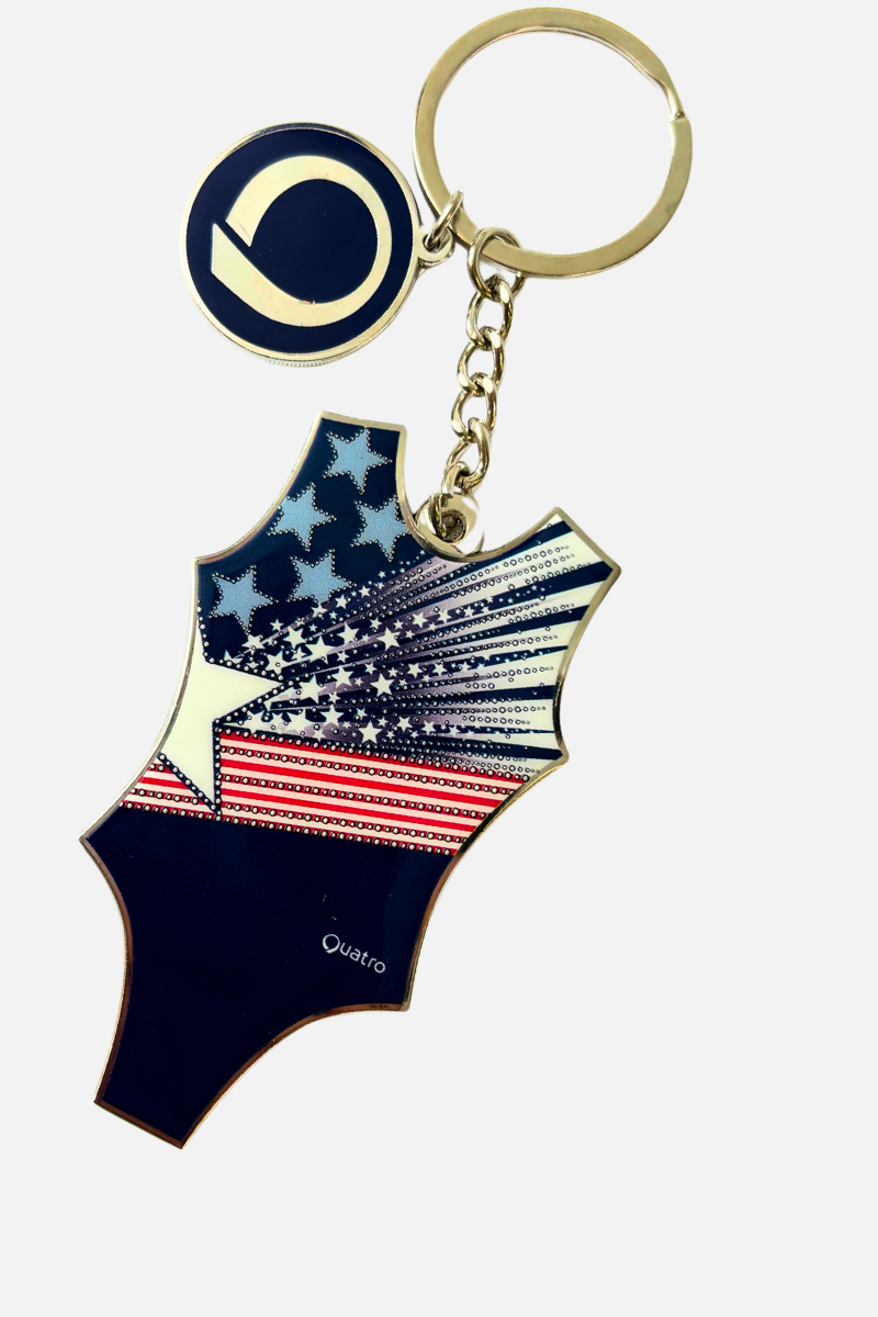 USA Stars Keyring