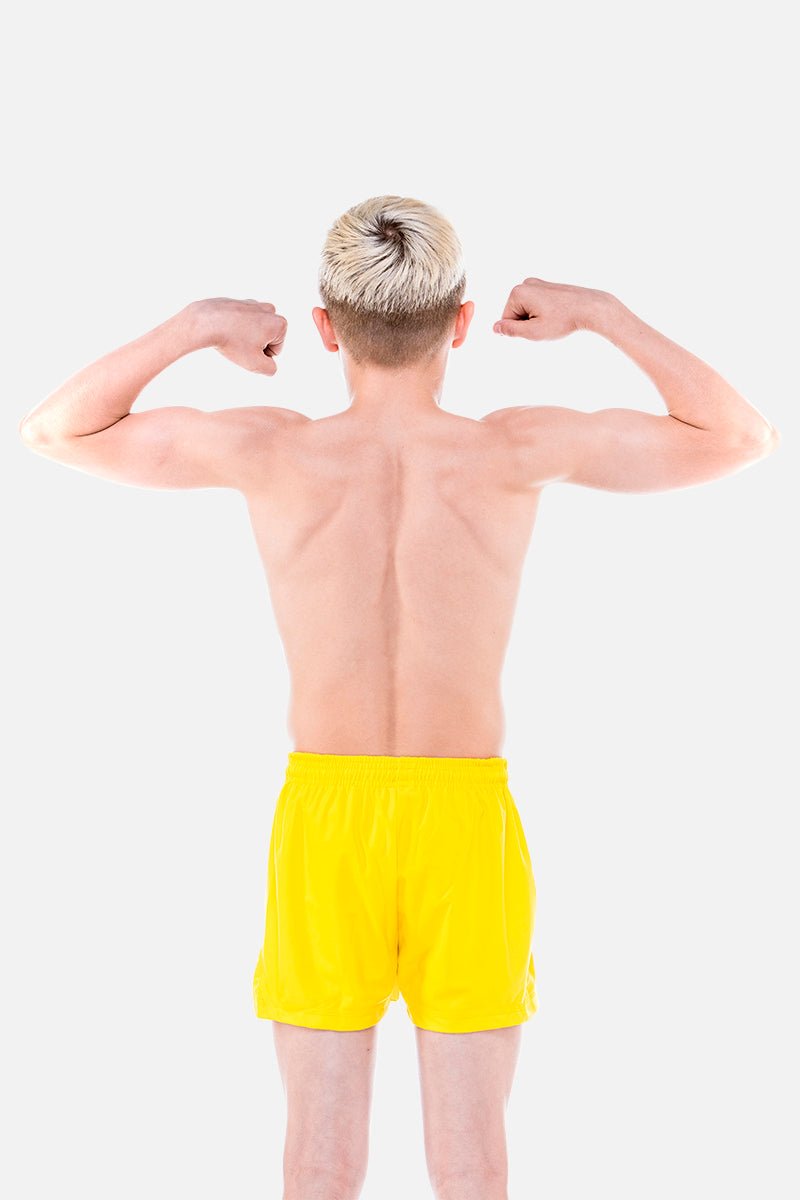 Mens Yellow Shorts