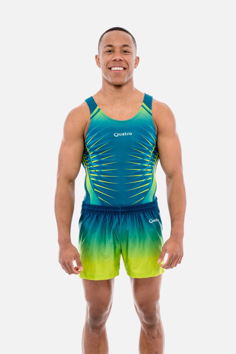 Voltage Lime Shorts