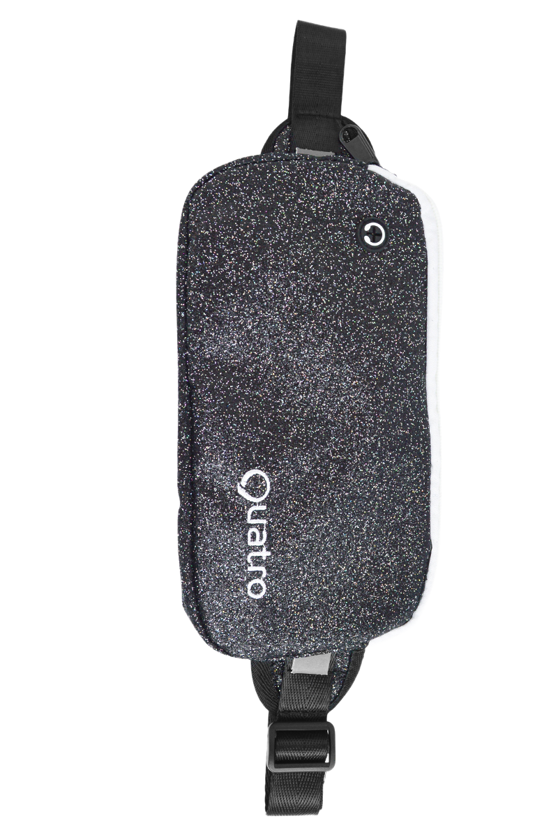 Black Glitter Backpack