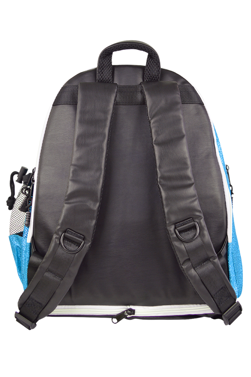 Blue Glitter Backpack