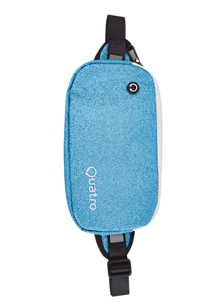 Blue Glitter Backpack