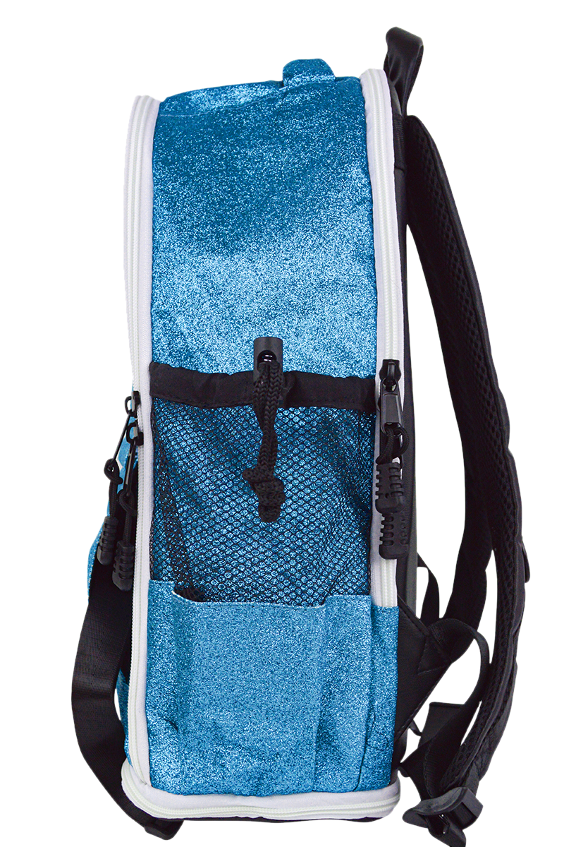 Blue Glitter Backpack