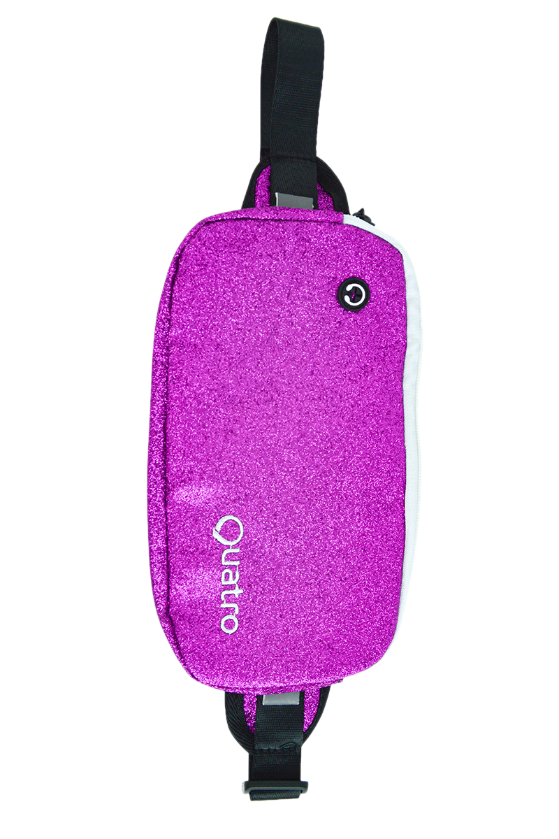 Purple Glitter Backpack