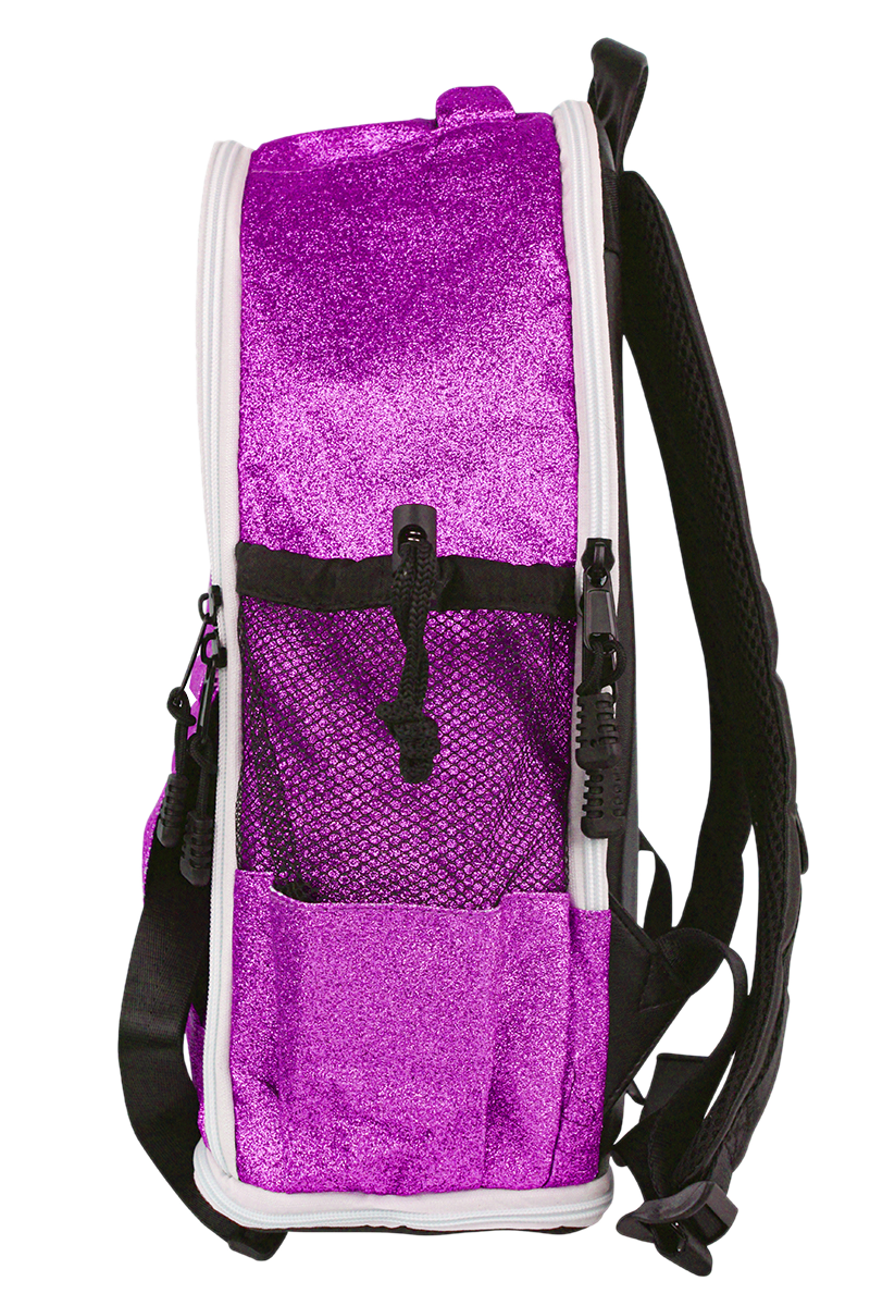 Purple Glitter Backpack
