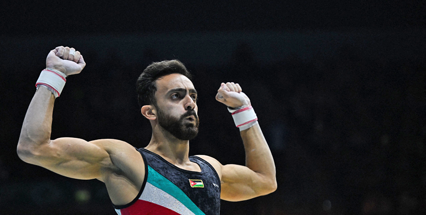 Jordanian Gymnast Ahmad Abu Alsoud Makes History In Liverpool