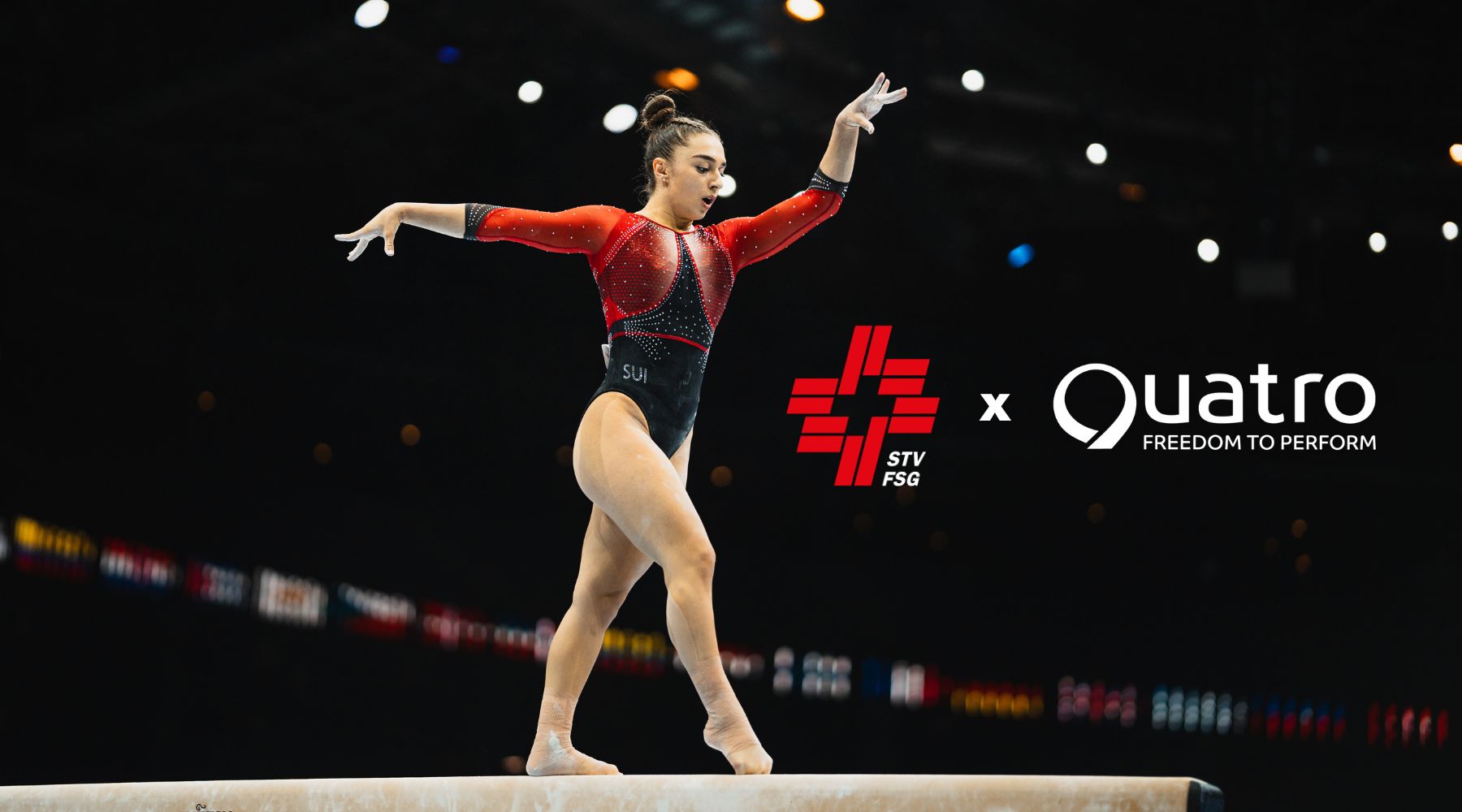 Quatro Gymnastics, make a strong Partnership with the Swiss Gymnastics Federation official