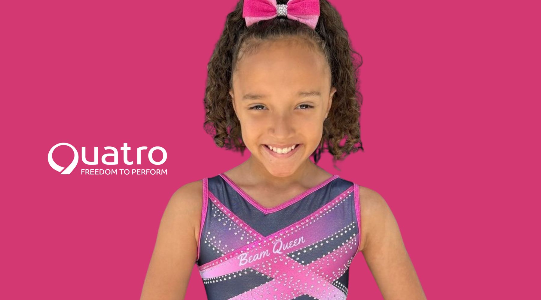 Quatro Gymnastics and Beam Queen Partner for a New Leotard