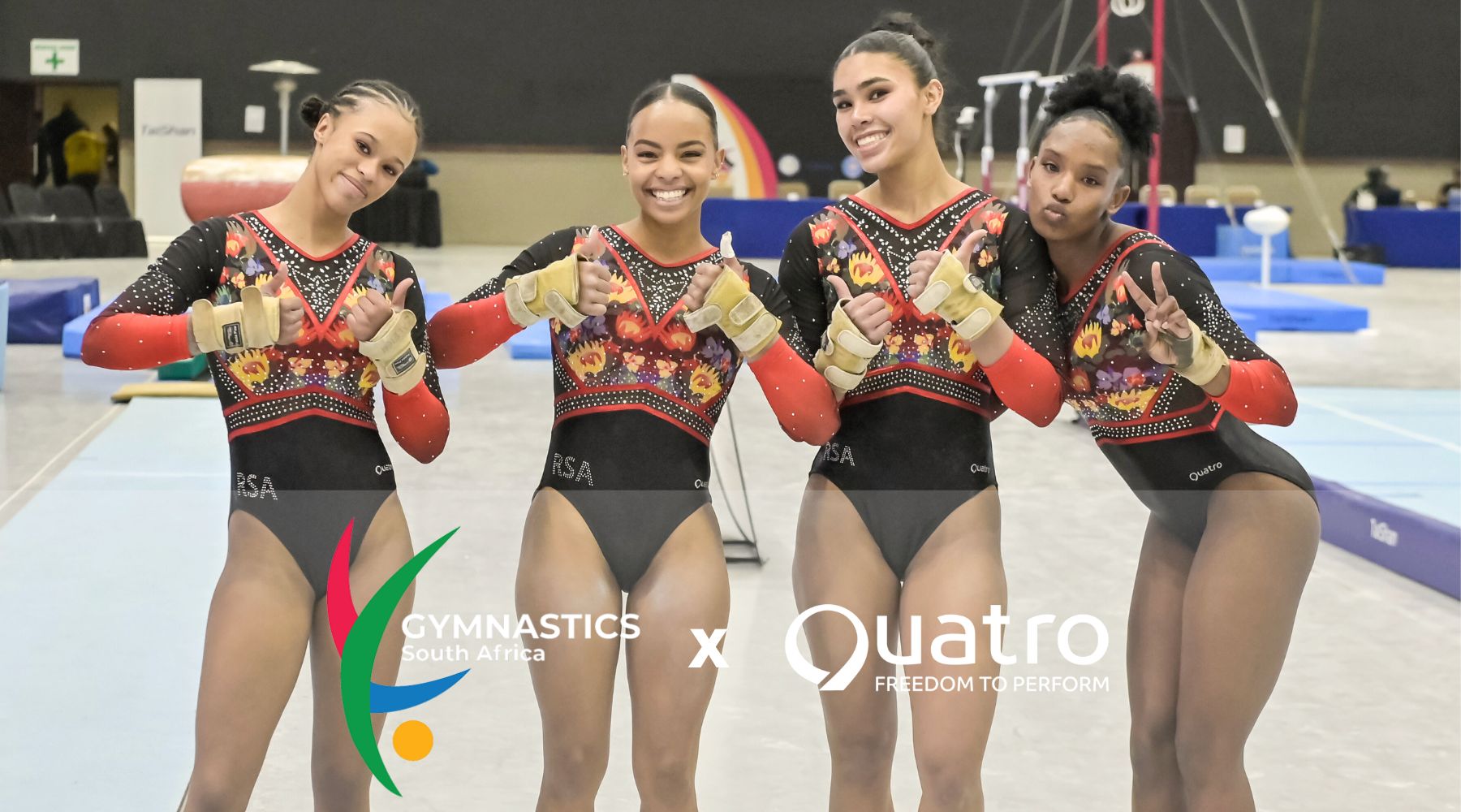 Quatro Gymnastics and Gymnastics South Africa Join Forces in New Partnership