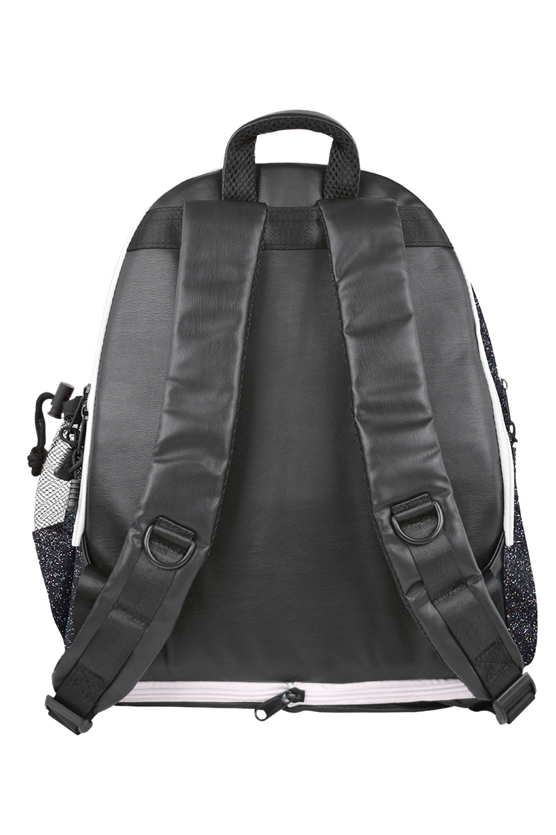 Black Glitter Backpack
