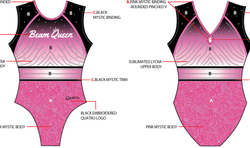 Beam Queen 24 Design 1 RV2 — Quatro Apparel Inc