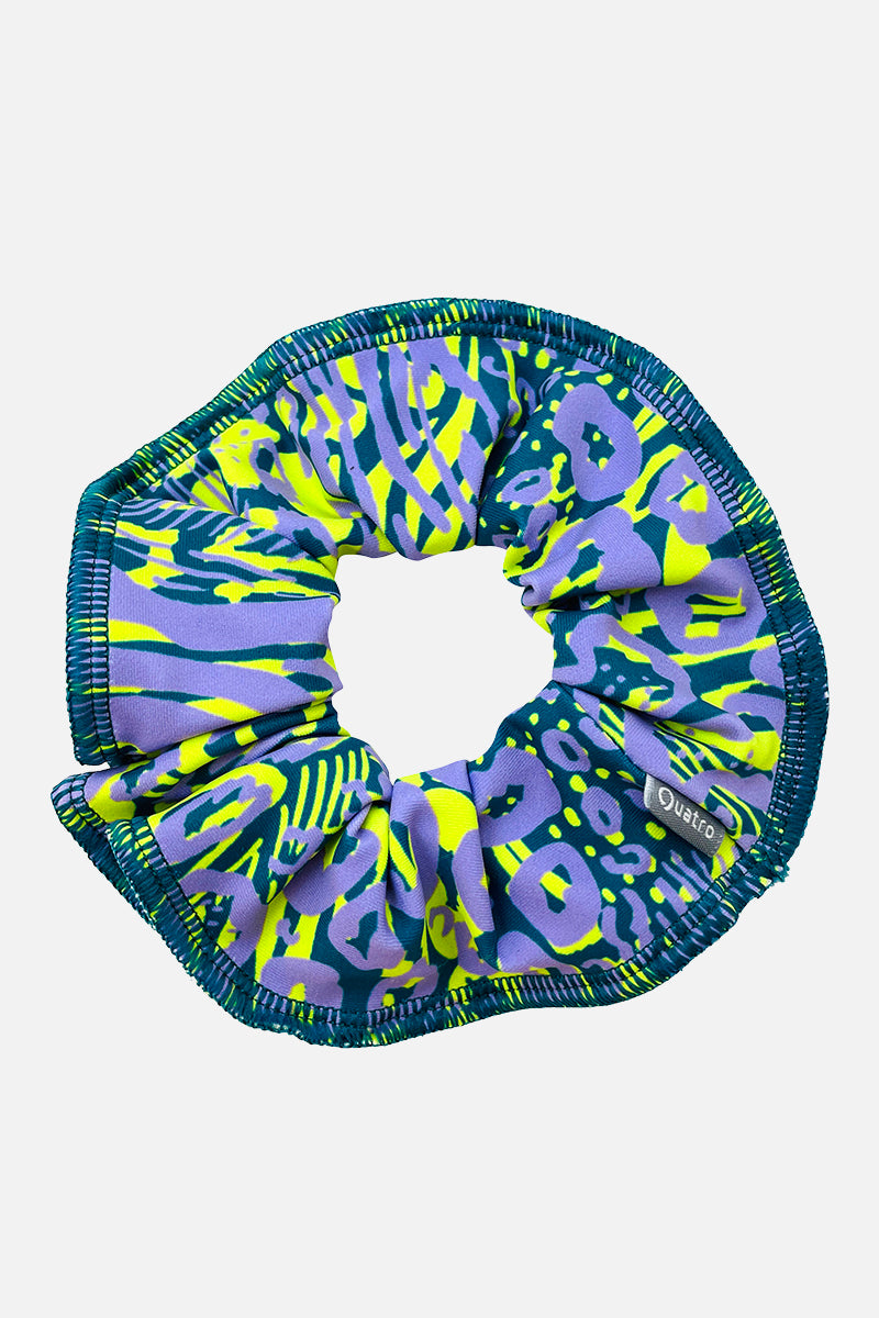 Panther Green Scrunchie
