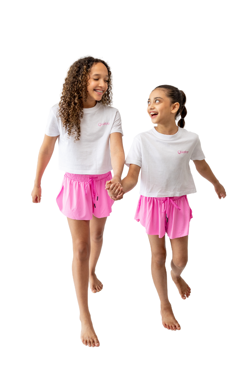 Pink Butterfly shorts