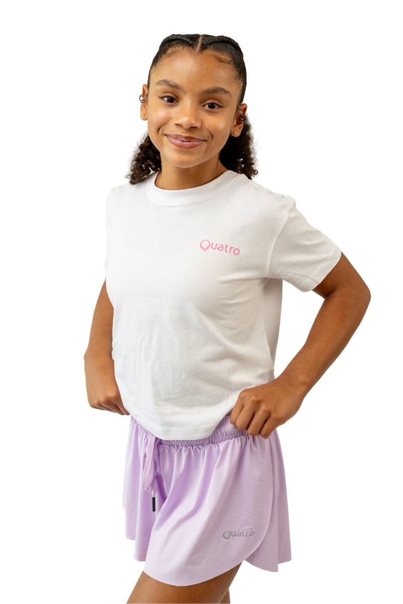 Purple Butterfly Shorts