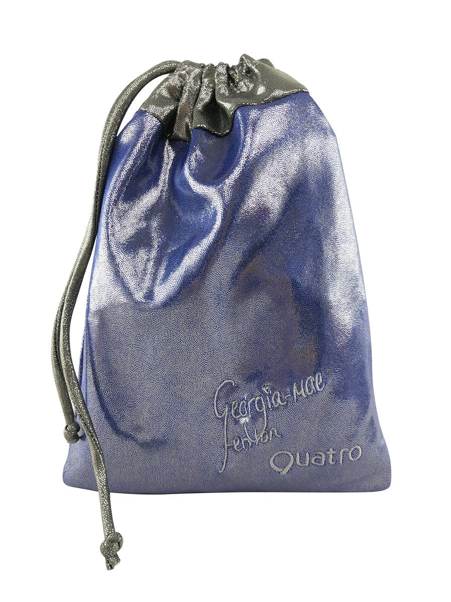 Georgia-Mae Fenton Gleam Royal Gunmetal Grip Bag