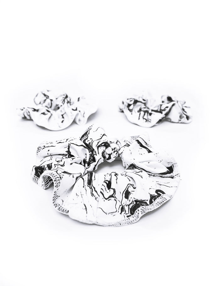 Galvanize Black Scrunchie