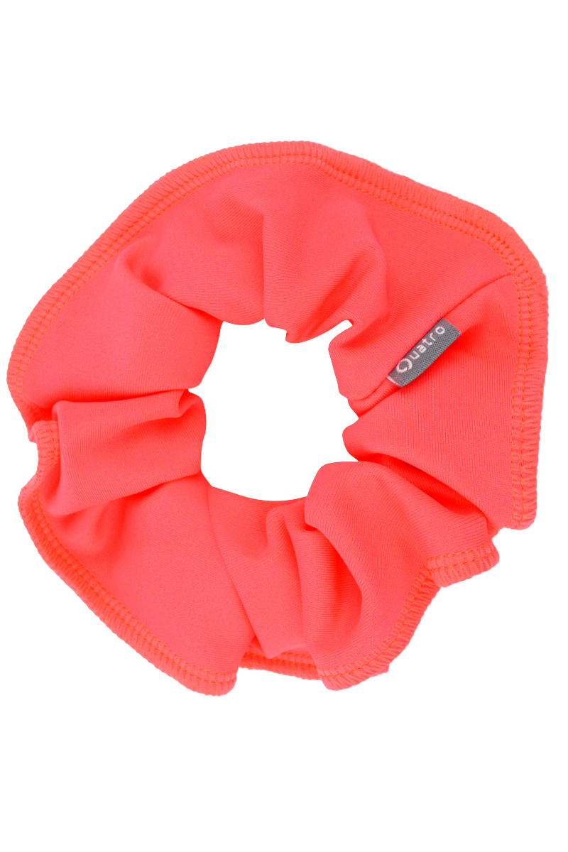Orange Lycra Scrunchie