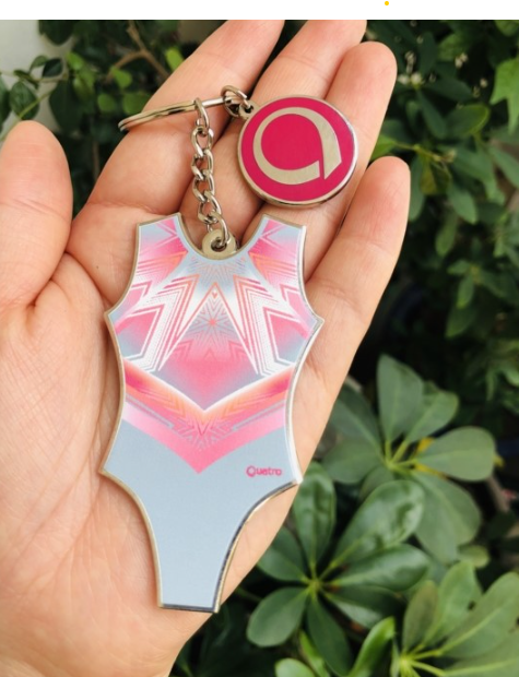 Sugar Rush Mini Leotard Keyring