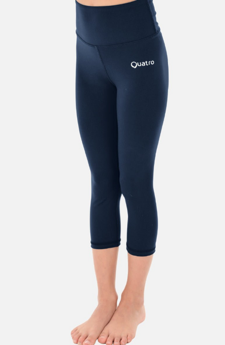 Navy Yoga Fit Capri Leggings