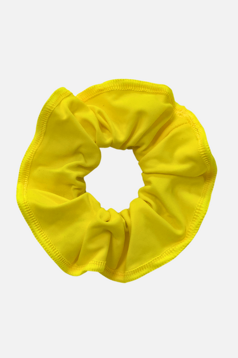 Bright Yellow Scrunchie