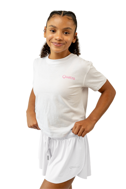 White Butterfly shorts