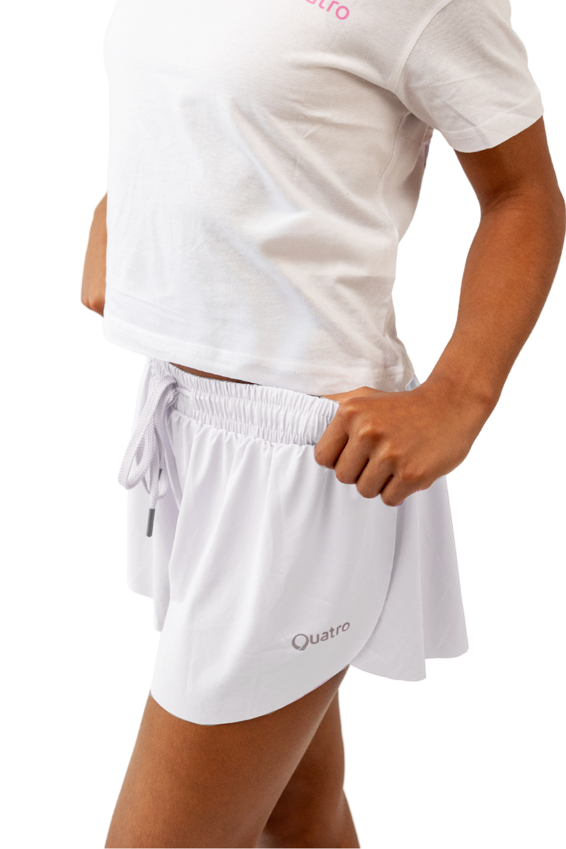 White Butterfly shorts