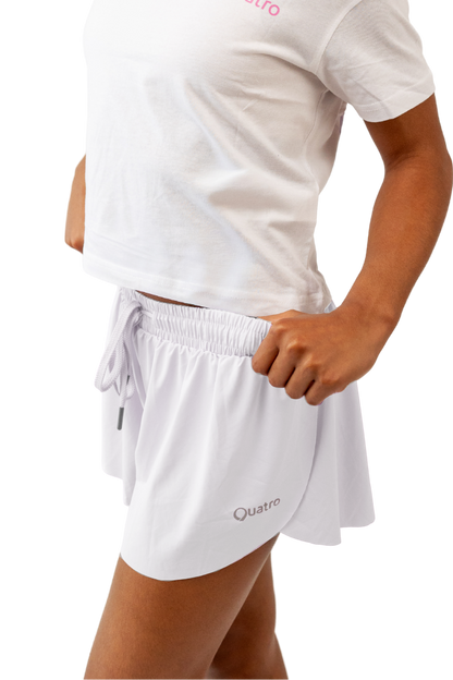White Butterfly shorts