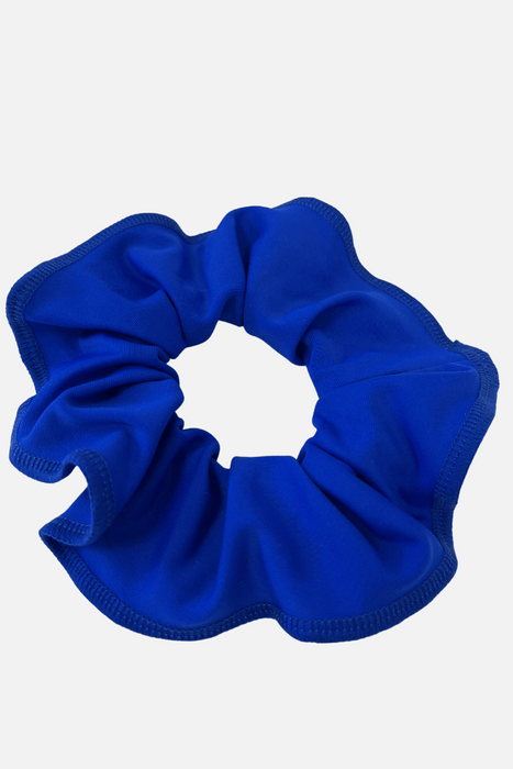 Royal Blue Lycra Scrunchie