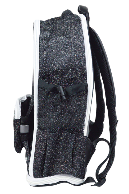 Black Glitter Backpack