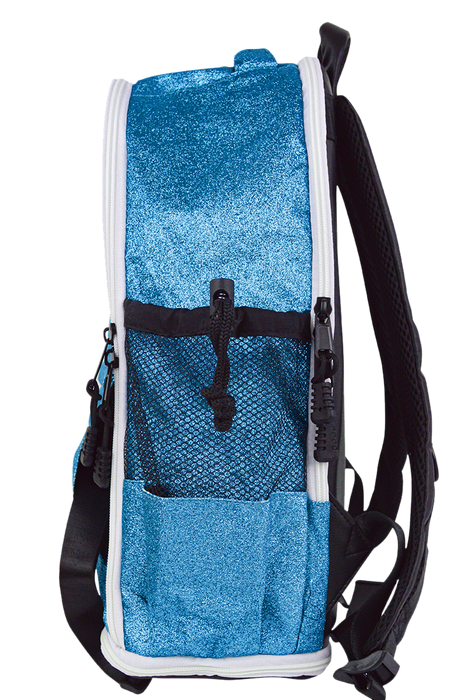Blue Glitter Backpack