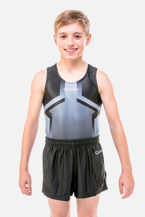 Labyrinth Black Mens Leotard