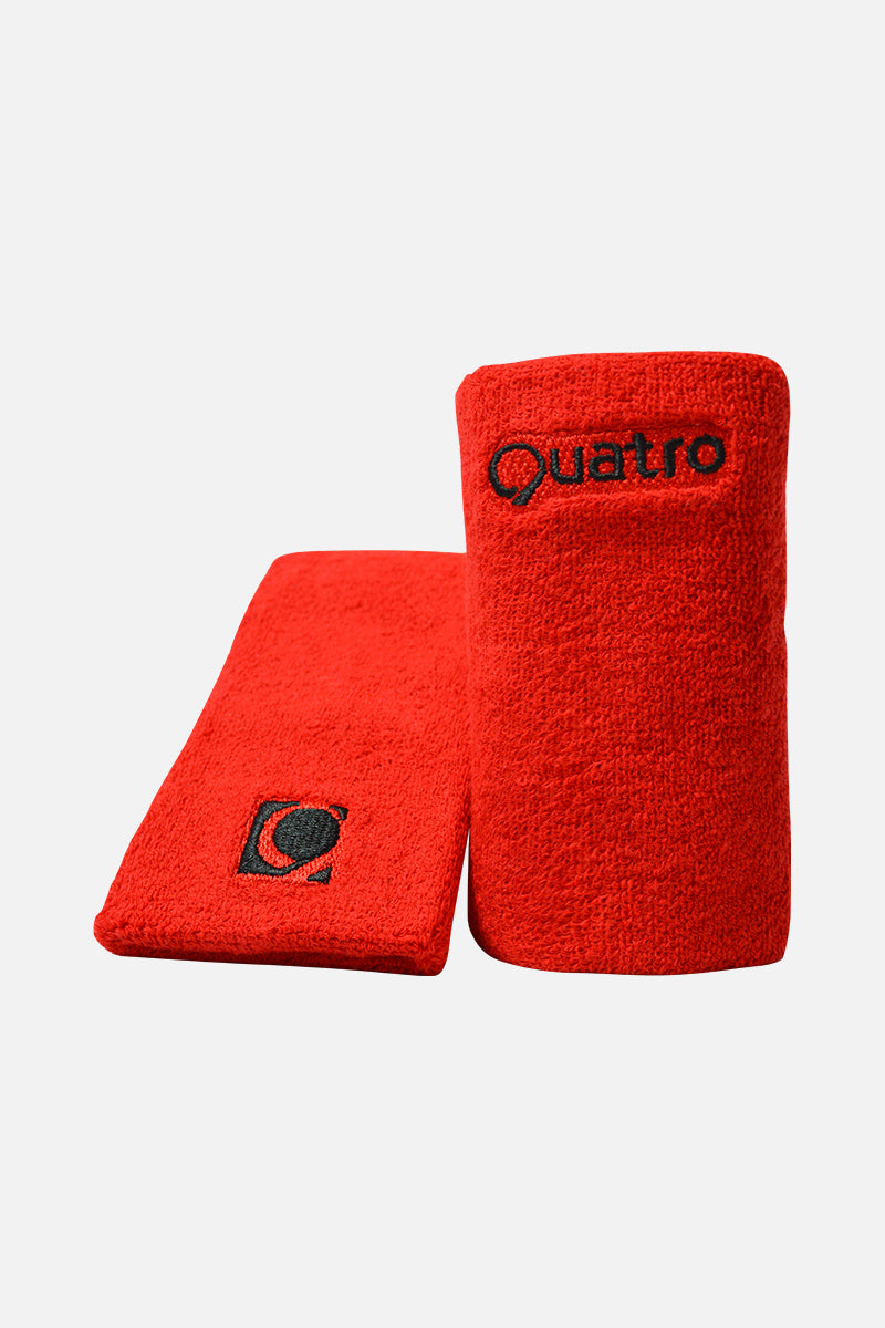 Red Sweatbands — Quatro Apparel Inc