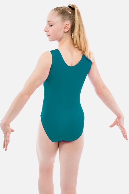 Basic Tank Alpine Green Lycra